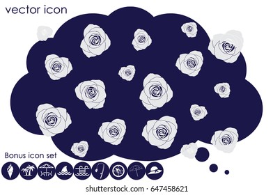 rose vector illustration eps10
