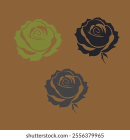 rose vector illustration icon design