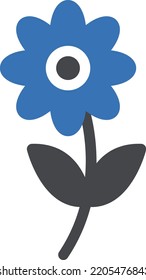 ilustración de rose Vector en un fondo transparente. Símbolos de calidad superior. Iconos vectoriales de glifos para diseño de conceptos y gráficos.
