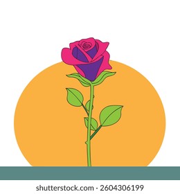 Rose vector image eps download 