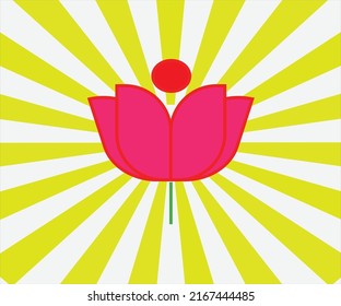 Rose vector raylight background illustrations
