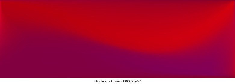 Ilustración de superficie suave Rose Vivid Blank. Malla de degradado ondulado rojo brillante de sangre. Vibrante Vivid Modern Design Backdrop. Fondo original de color neón oscuro. Malla de degradado ondulado rojo brillante.