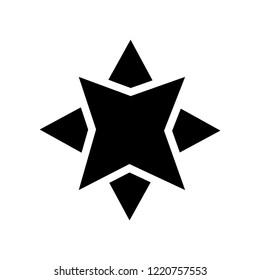 Rose of the Winds icon. Trendy Rose of the Winds logo concept on white background from Maps and Locations collection. Suitable for use on web apps, mobile apps and print media.