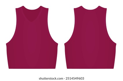 Rose women crop top. vector illustration