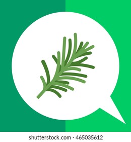 Rosemary flat icon