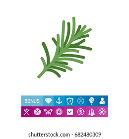 Rosemary flat icon