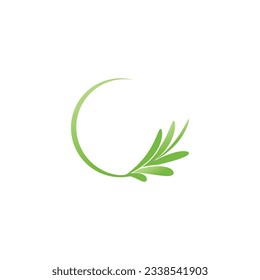 Rosemary  logo vector illustration template business element and symbol design