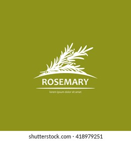Rosemary symbol - vector illustration

