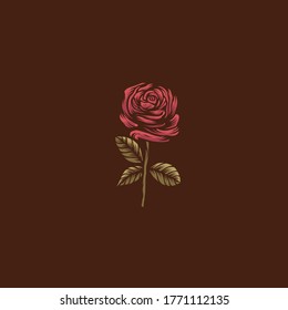 Roses artwork illustration art design
