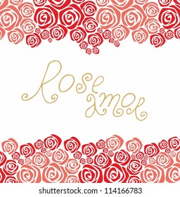 roses background