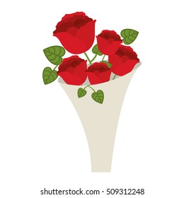 Roses Bouquet Icon