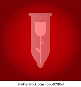 Roses in condoms