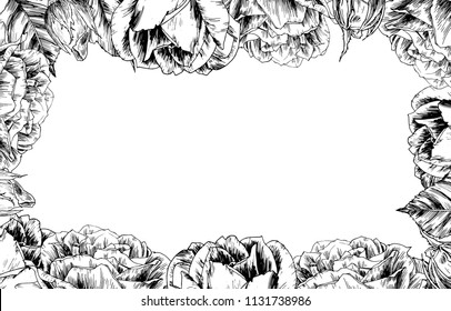 Roses drawn in ink.
A magnificent collection of roses painted with high quality by hand ink and a pen. For wedding invitations, cards greetings and other