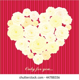 roses heart