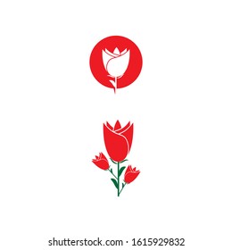 Roses icon Vector Illustration design Logo template