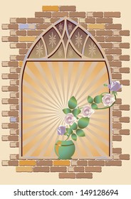 Roses on the Window