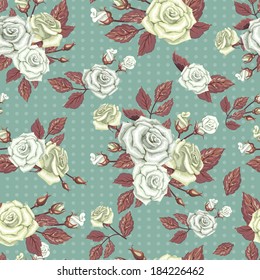Roses pattern