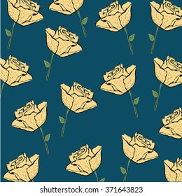 roses pattern