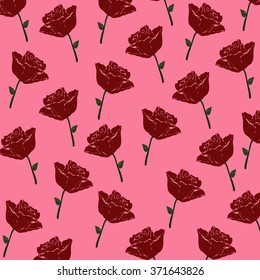 roses pattern