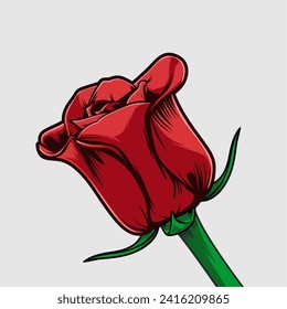 ilustraciones vectoriales rojas aisladas