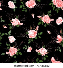 Roses seamless