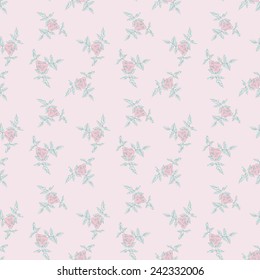 Roses Seamless Pattern