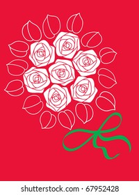 Roses - valentine card