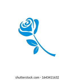 Roses vector icon on white background. Flat vector roses icon symbol sign from modern nature collection for mobile concept and web apps design.