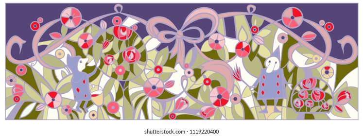 Roses in Wonderland
