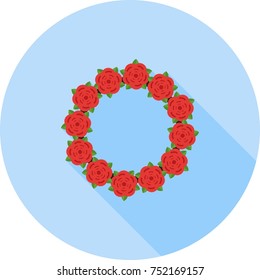 Roses Wreath