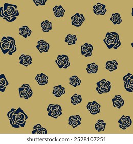 rosa mosqueta, rosa, patrón, fondo, sin costuras, diseño, Vector, motivo, adorno, flor, hoja, belleza, textil, vintage, lindo, prado, arte, Fondo de pantalla, naturaleza, impresión, ilustración, abstracto, textura, 