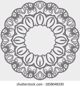 rosette element. vector illustration for design