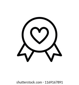 rosette flat icon