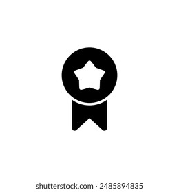 Icono de Rosette. Icono de premio Vector. Icono de Recompensa