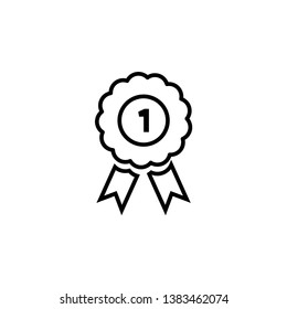 rosette icon design template vector