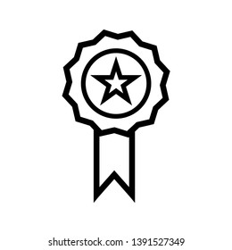 Rosette icon vector design template