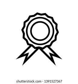 Rosette icon vector design template