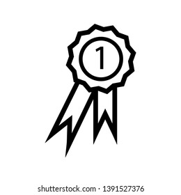 Rosette icon vector design template