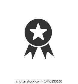 Rosette Medals Icon Vector Design Illustration
