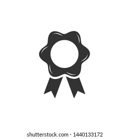 Rosette Medals Icon Vector Design Illustration