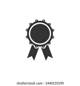 Rosette Medals Icon Vector Design Illustration