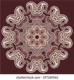 Rosette ornament