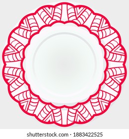 Rosette ornaments. Vector illustration for design. Sacred oriental mandala. color floral ornament. Modern Decorative