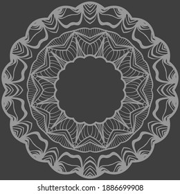 Rosette ornaments. Vector illustration for design. Sacred oriental mandala. color floral ornament. Modern Decorative