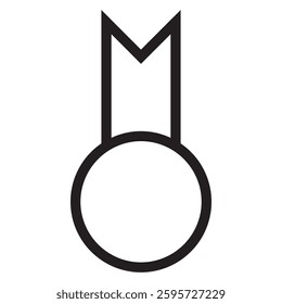 Rosette Stamp Illustration Icon Vector Design Template. 10 EPS