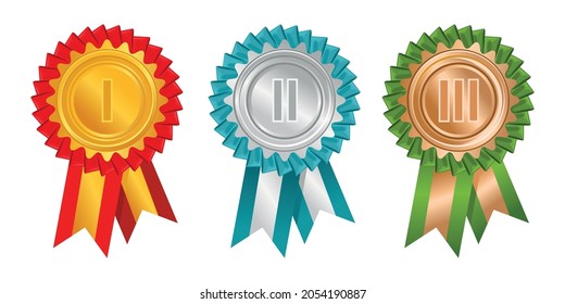 428 Third place rosette Images, Stock Photos & Vectors | Shutterstock