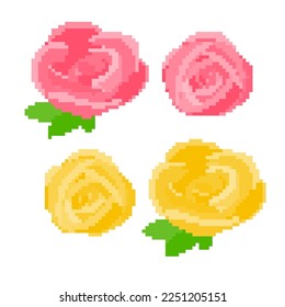 Ilustración Rose.Vector fácil de editar.