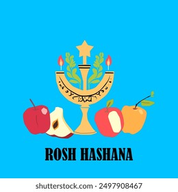 Rosh Hashana  Simple Vector Design