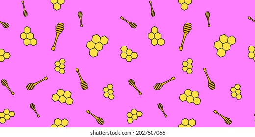 Rosh Hashanah seamless pattern. Jewish New Year background. Israel holiday concept.