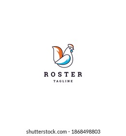 Plantilla de diseño de logotipo de línea de lista 
